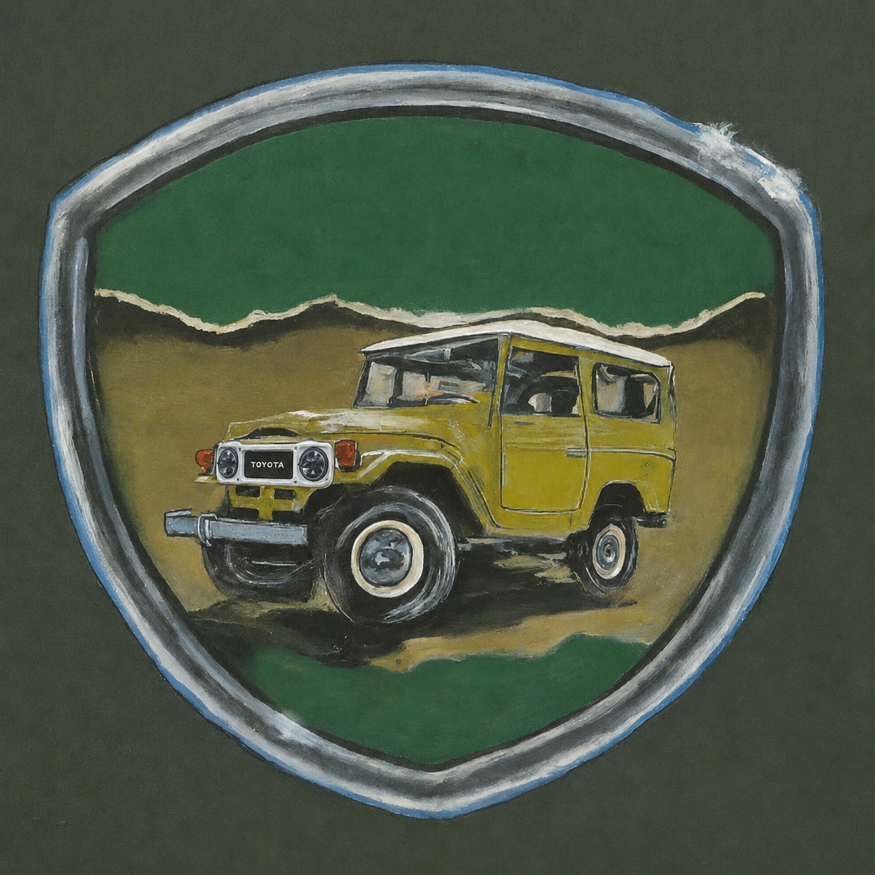 The Classic Landcruiser Club badge